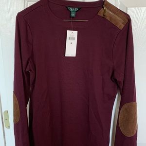 Long sleeve with elbow pads